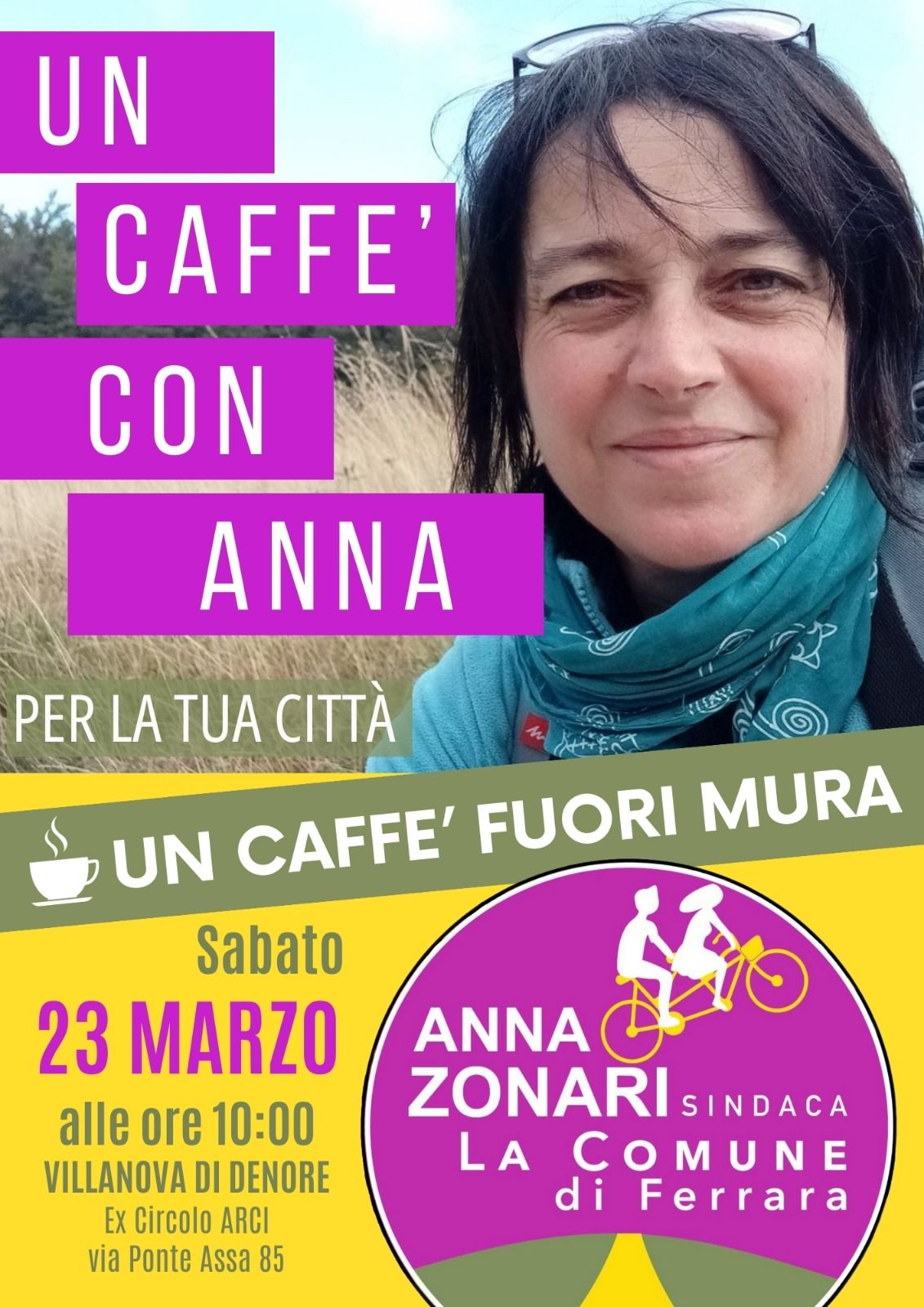 Caffè con Anna a Villanova di Denore