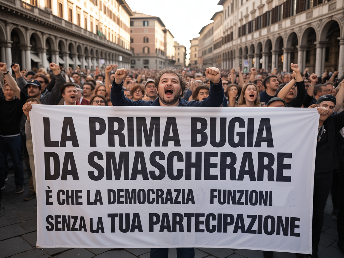 non c'è democrazia se non c'è partecipazione