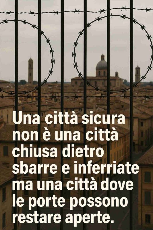 città sicura porte aperte